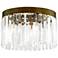 Ashton 13 1/4" Wide Bronze 4-Light Ceiling Light