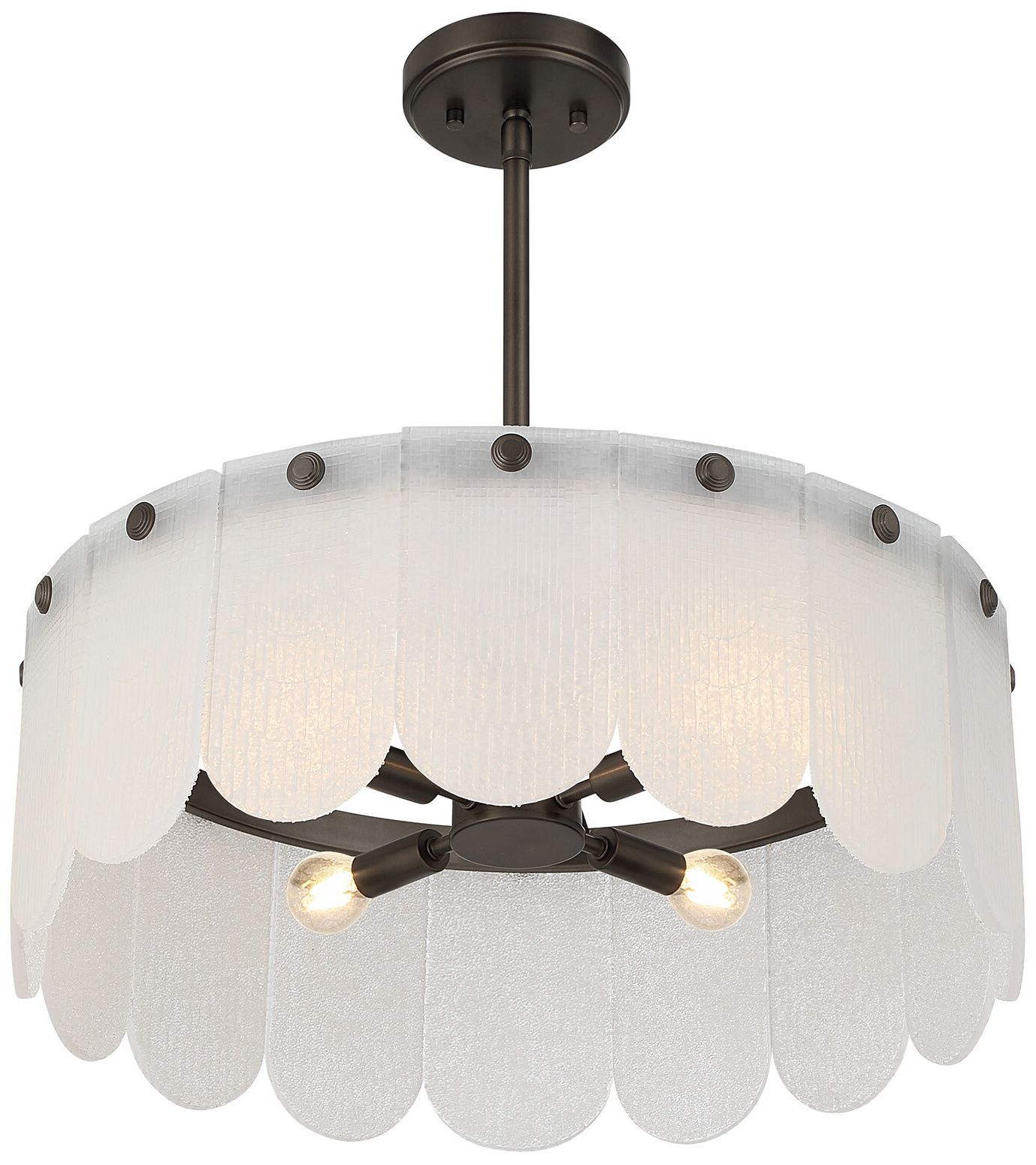 Image 4 Ashton 4-Light Convertible in Mediterranean Bronze more views