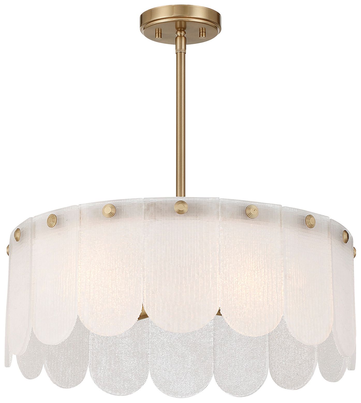 Ashton 4-Light Convertible in Noble Brass