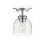 6_Ashton 6" Wide Brushed Nickel Ceiling Light more views