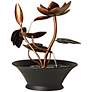Thumbnail3 of Ashton Begonia Flowers 10 1/4" High Small Table Fountain more views