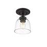 Thumbnail4 of Ashton by Z-Lite Bronze 1 Light Flush Mount more views