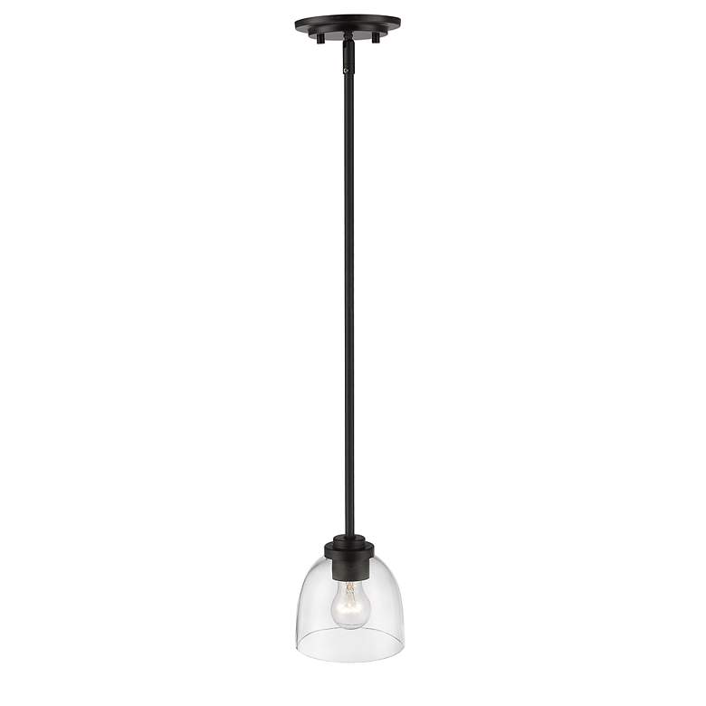 Image 5 Ashton by Z-Lite Bronze 1 Light Mini Pendant more views