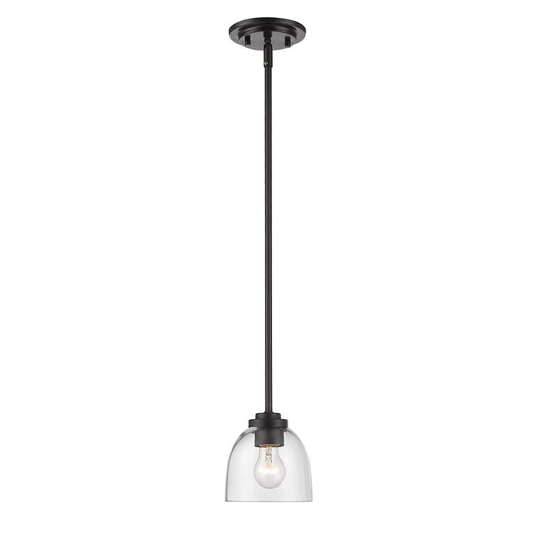 Image 6 Ashton by Z-Lite Bronze 1 Light Mini Pendant more views