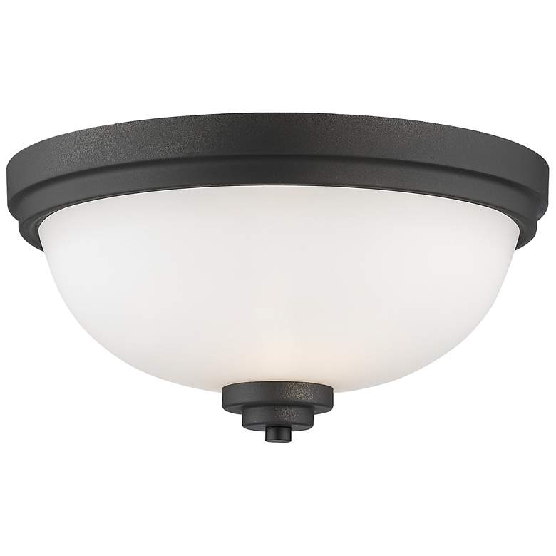 Image 1 Ashton by Z-Lite Bronze 2 Light Flush Mount