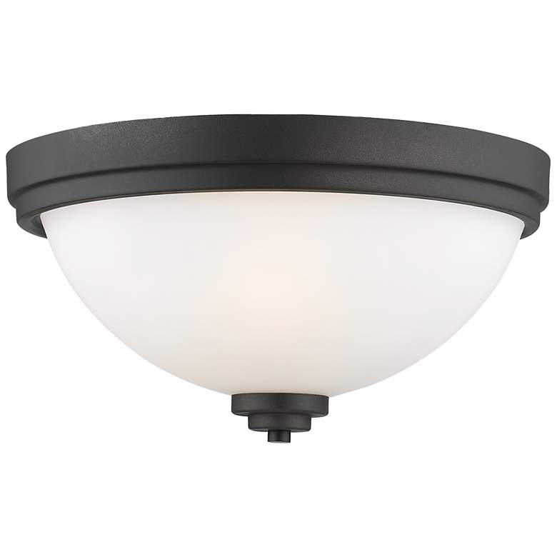 Image 1 Ashton by Z-Lite Bronze 3 Light Flush Mount