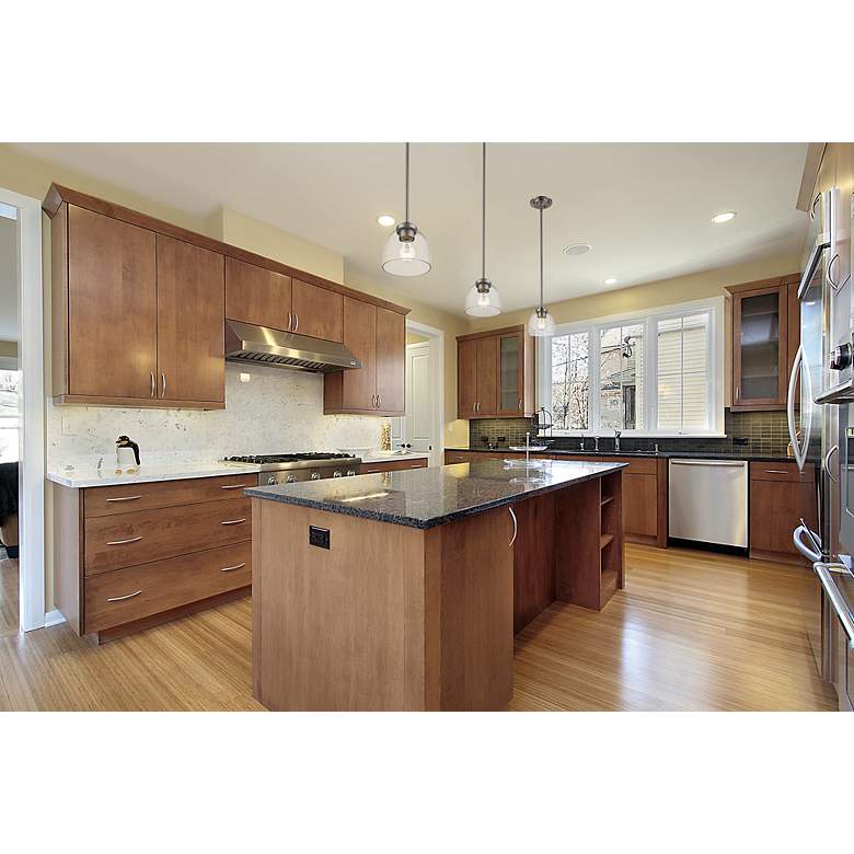 Image 2 Ashton by Z-Lite Brushed Nickel 1 Light Mini Pendant more views