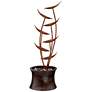 Thumbnail2 of Ashton Tiered Copper Leaves Indoor Outdoor 41" High Fountain