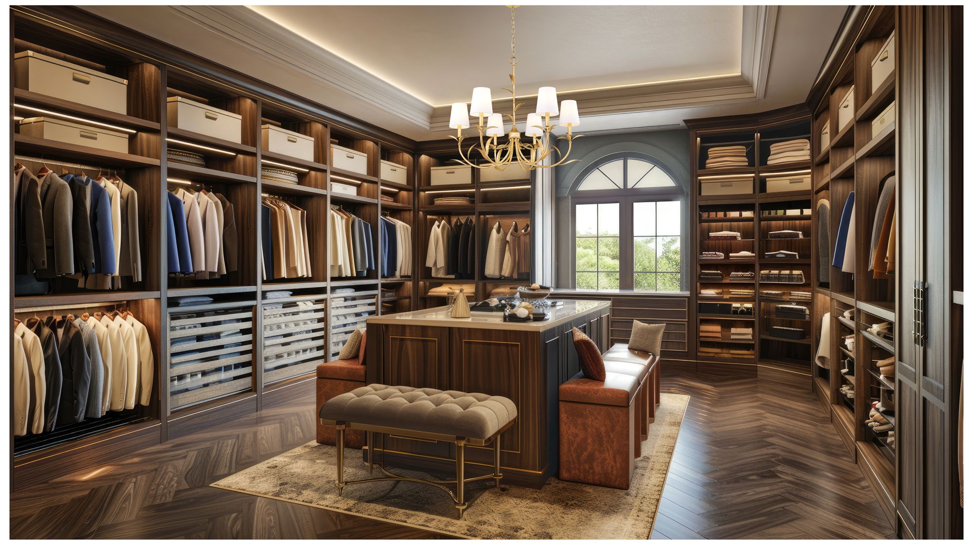 Image 2 Aslin by Z-Lite 31 inch Gold Leaf 6 Light Chandelier more views