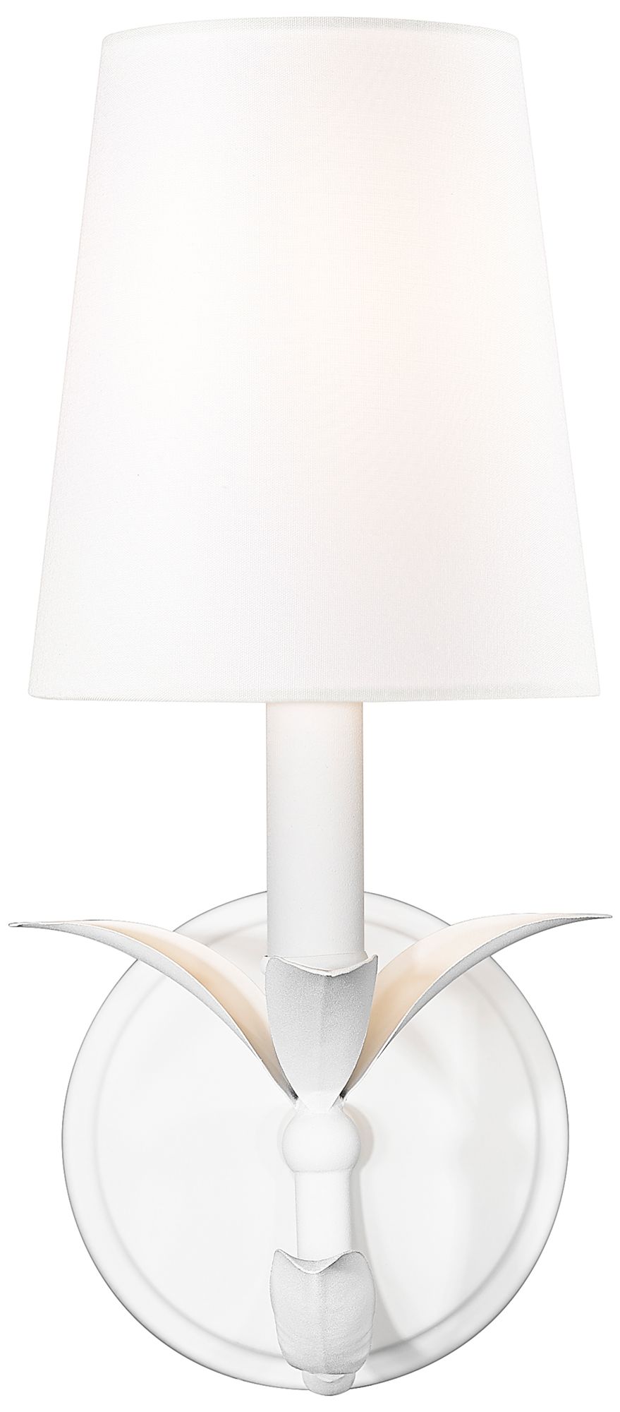 Image 5 Aslin by Z-Lite Textured White 1 Light Wall Sconce more views