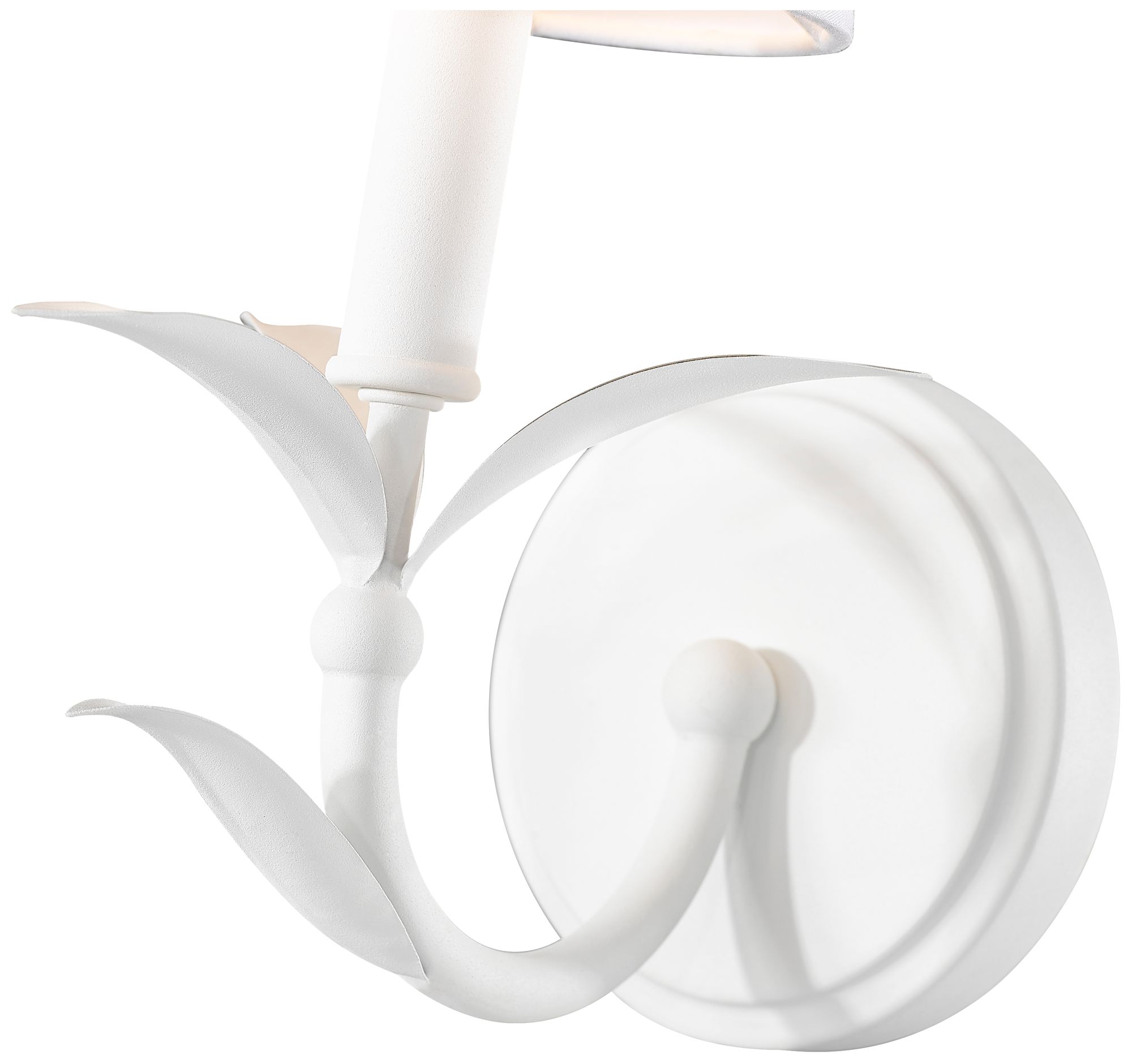 Image 6 Aslin by Z-Lite Textured White 1 Light Wall Sconce more views