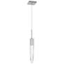 1_Aspen 2" Wide Polished Chrome and Crystal LED Mini Pendant
