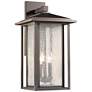 Aspen 21 1/4"H Oil-Rubbed Bronze 3-Light Outdoor Wall Light