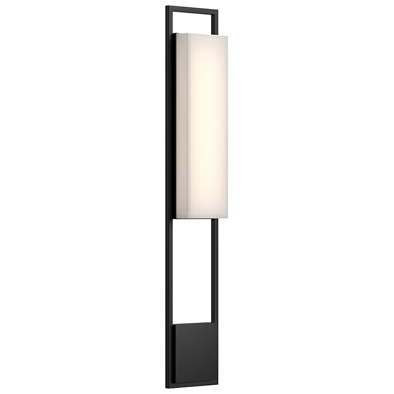 Image 1 Aspen 33-in 1 Light Black Integrated LED Outdoor Wall 22W Kuzco