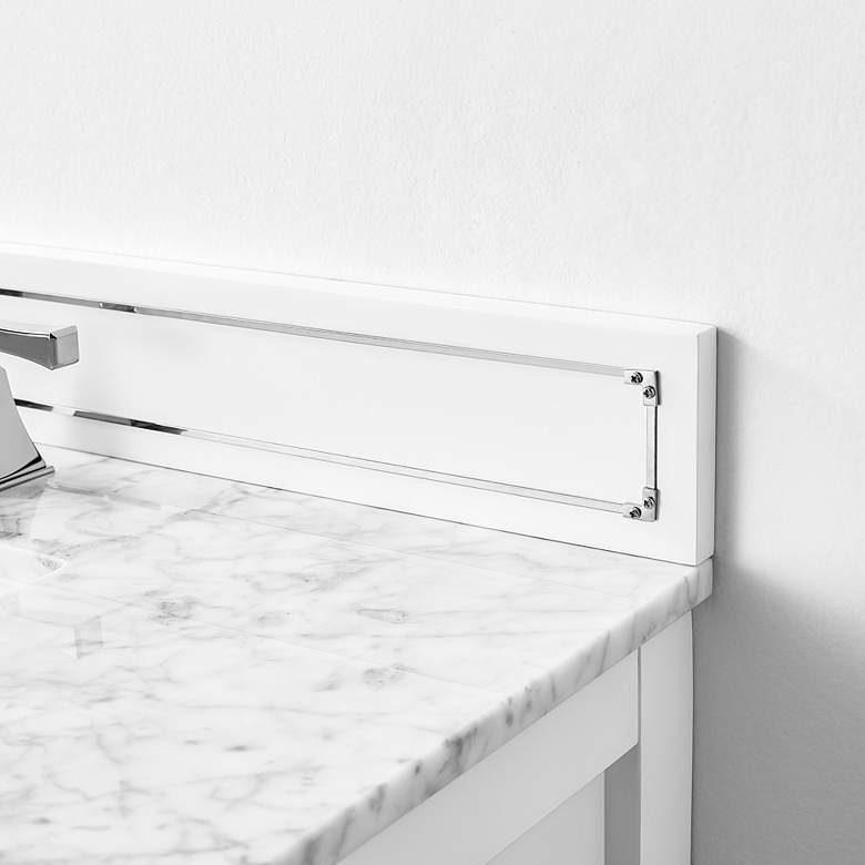 Image 5 Aspen 36" Wide White 2-Door Single Sink Vanity more views
