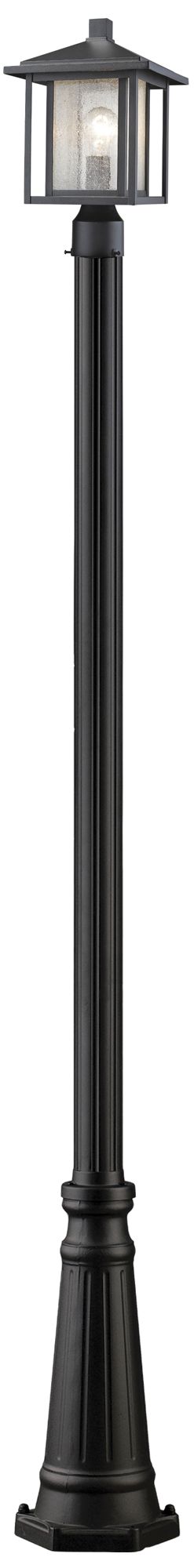 Aspen by Z-Lite Black 108.5 inch 1 Light Outdoor