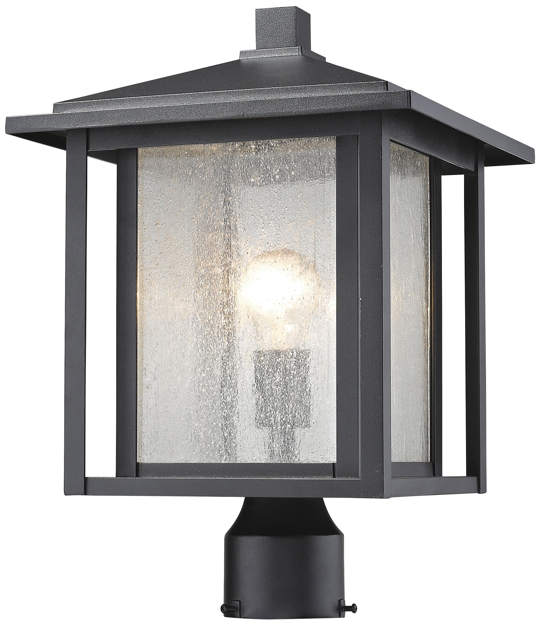 Aspen by Z-Lite Black 16.25 inch 1 Light Outdoor