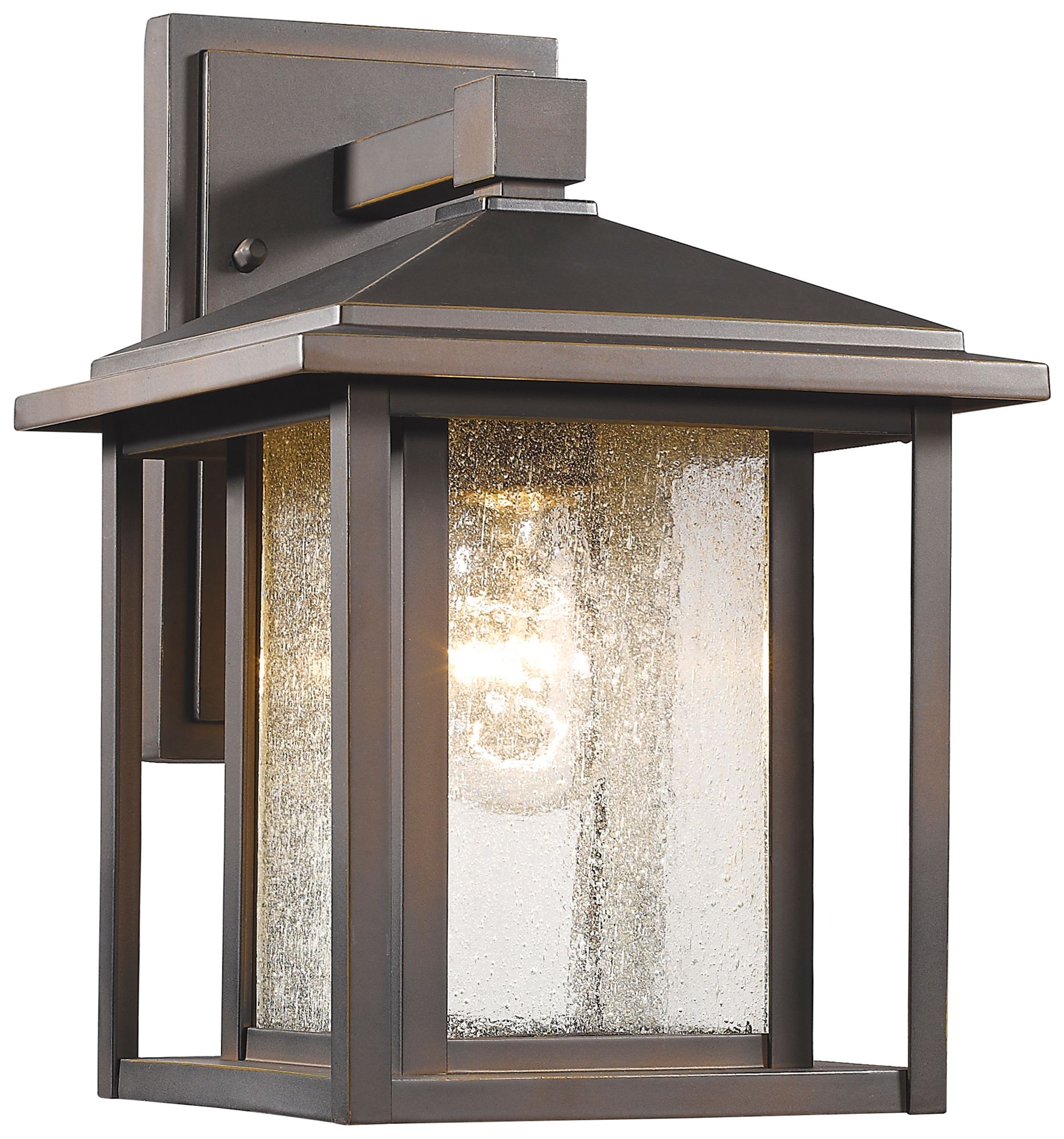 Aspen by Z-Lite Oil Rubbed Bronze 10.88 inch 1 Light Outdoor