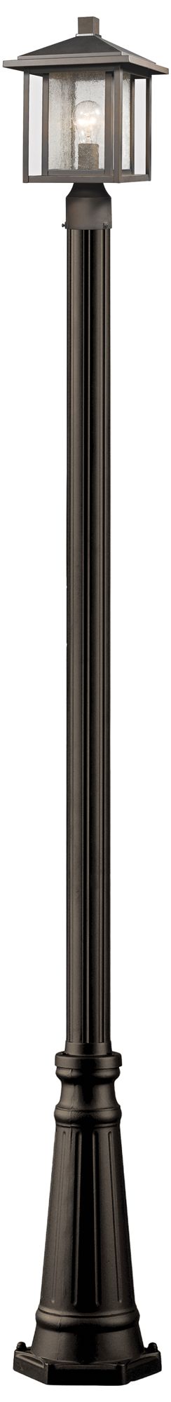 Aspen by Z-Lite Oil Rubbed Bronze 108.5 inch 1 Light Outdoor