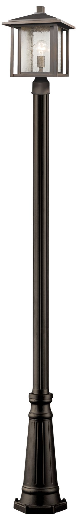 Aspen by Z-Lite Oil Rubbed Bronze 110 inch 1 Light Outdoor