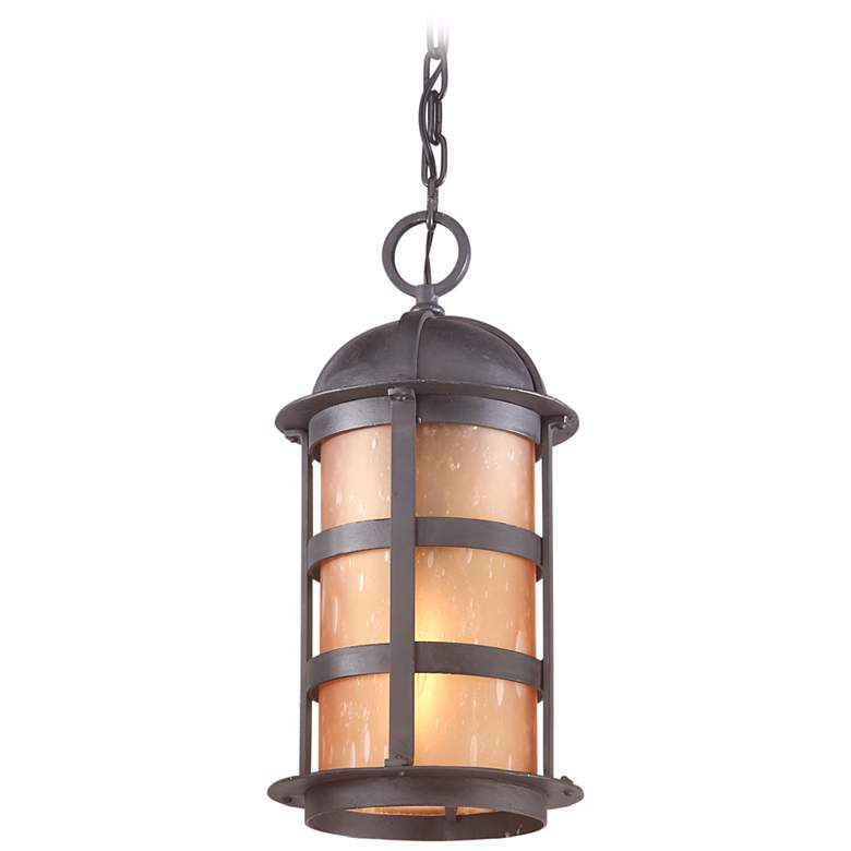 Image 1 Aspen Collection 17 1/2 inch High Outdoor Hanging Light