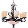 Aspen Collection Two Tier 30" Wide Bowl Chandelier