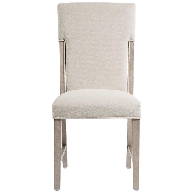 Image 4 Asper Natural Upholstered Dining Chairs Set of 2 more views
