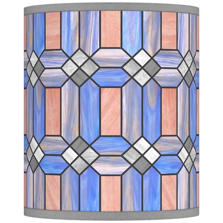 Image 1 Asscher Tiffany-Style Giclee Shade 10x10x12 (Spider)