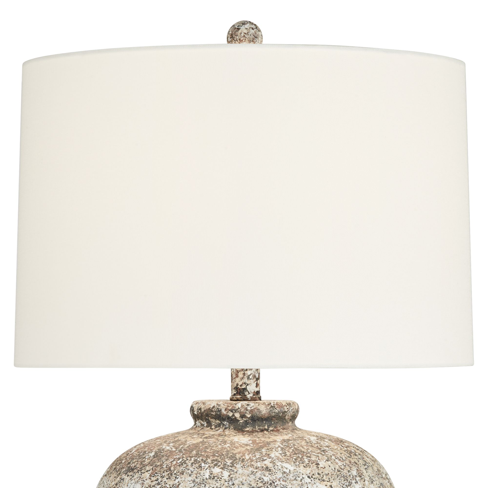Image 4 Astaire 27" Weathered Rustic Urn Jar Table Lamp more views