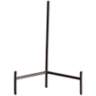 Aster 14 1/4" High Iron Plate Rack Stand