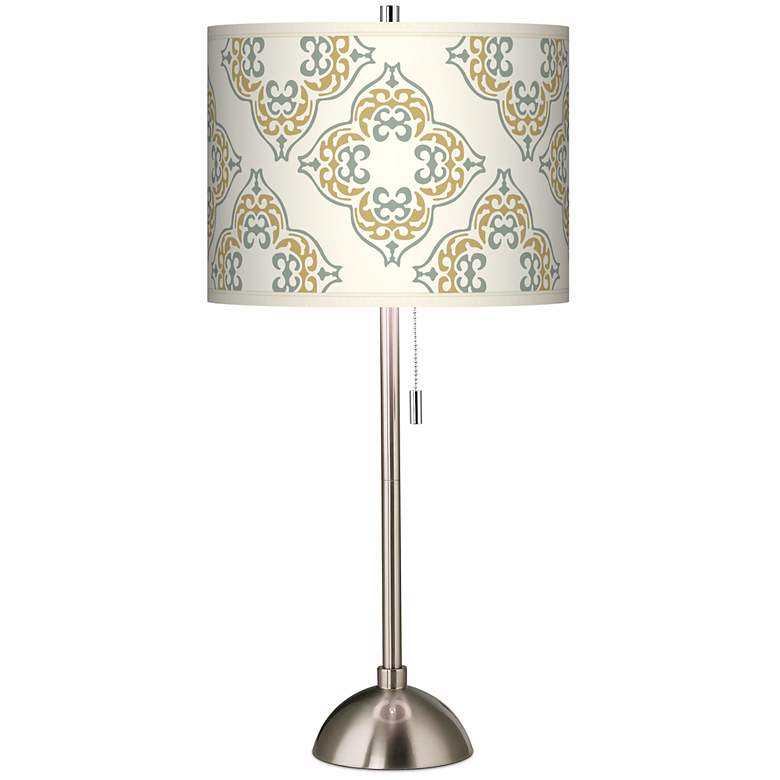 Image 1 Aster Ivory Giclee Shade Table Lamp