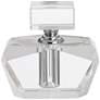 Aston 3 1/4" High Clear Glass Decorative Perfume Bottle