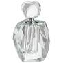 Aston 7 1/4" High Clear Glass Decorative Perfume Bottle in scene