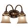 Aston Court Collection 14 1/2"W Bronze 2-Light Bath Light