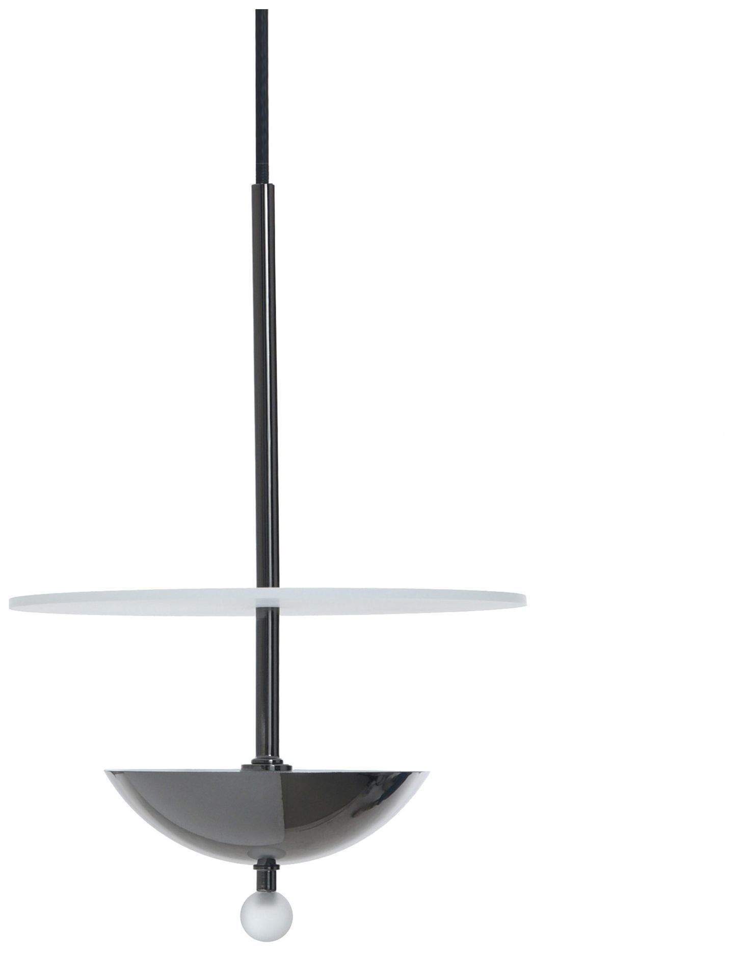 Image 3 Astor 10" Wide Black Nickel Pendant more views