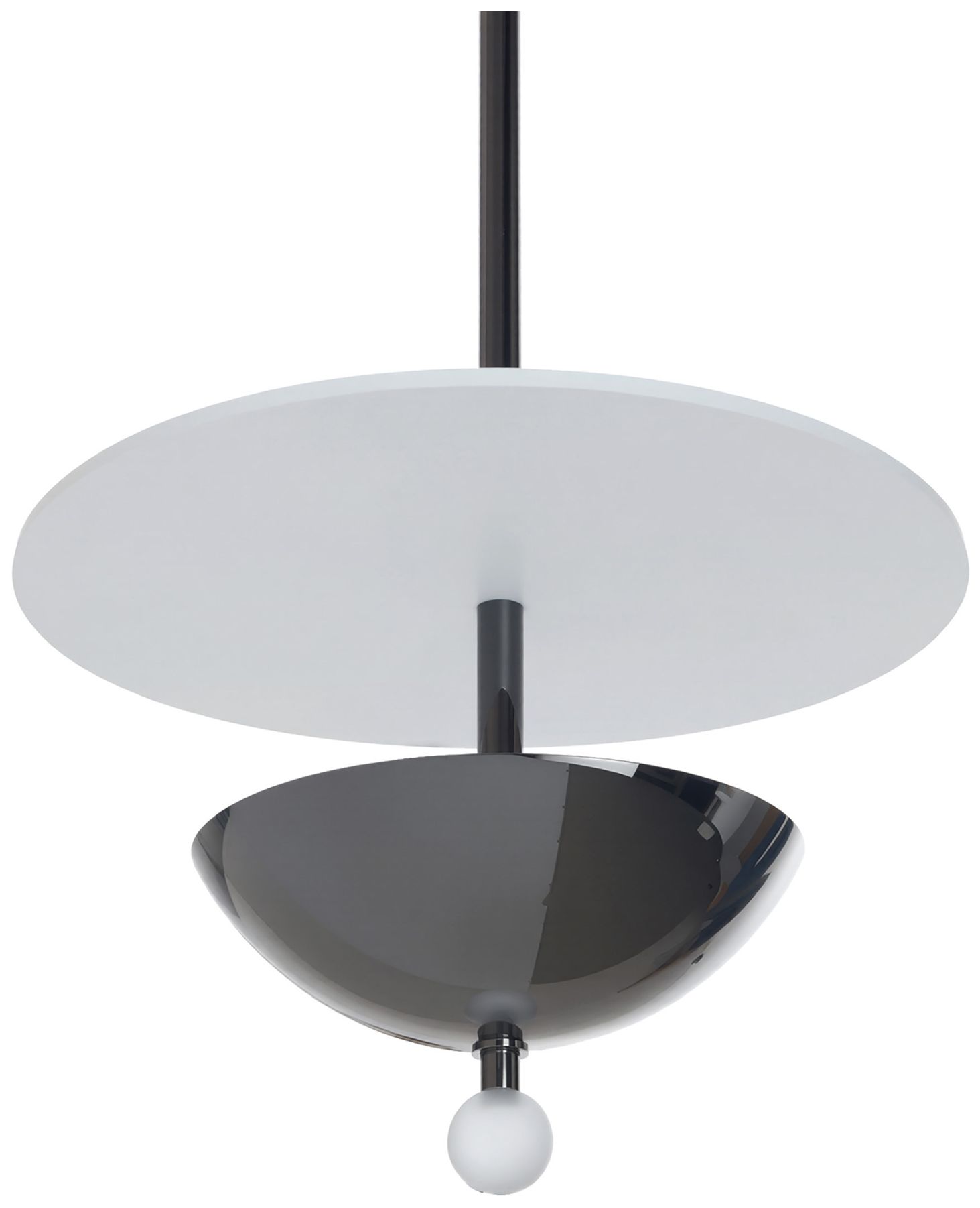 Image 7 Astor 10" Wide Black Nickel Pendant more views