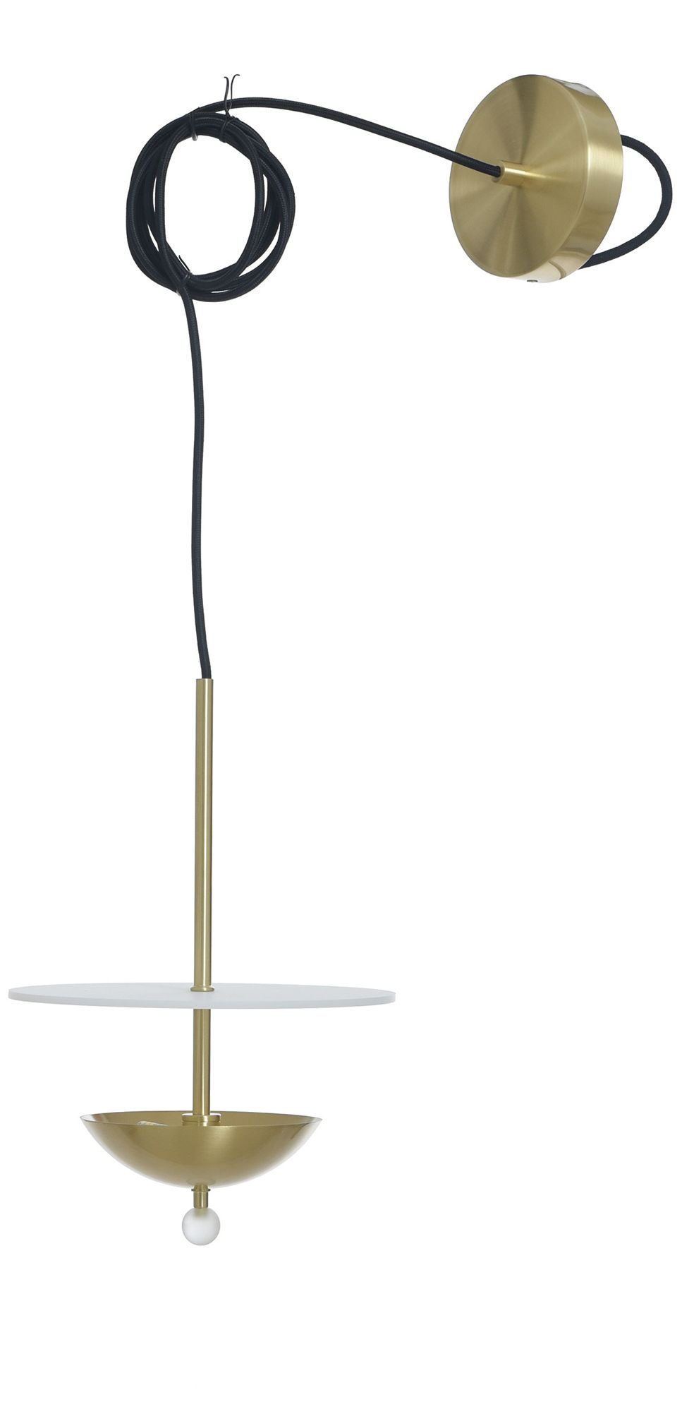 Image 5 Astor 10" Wide Bronze & Brass Pendant more views