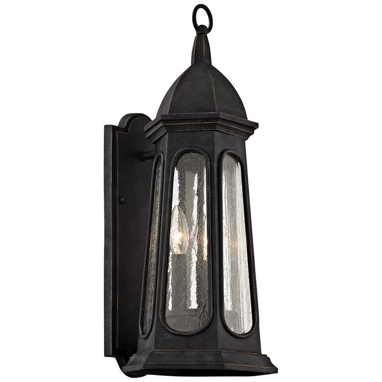 Image 1 Astor 21 3/4" High Vintage Iron Outdoor Wall Light