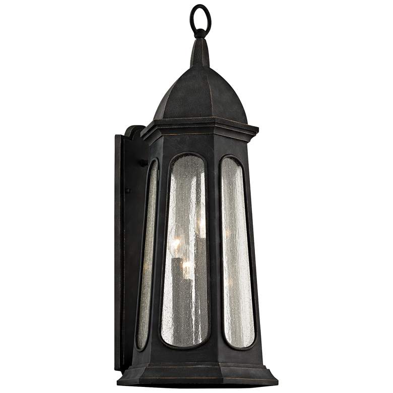Image 1 Astor 30 3/4" High Vintage Iron Outdoor Wall Light