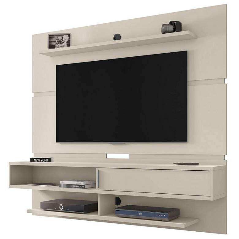 Image 1 Astor 70.86 Floating Entertainment Center in Off White