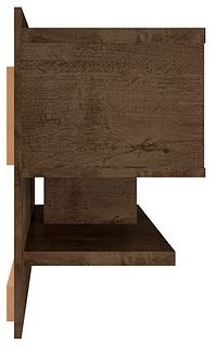 Image 6 Astor 70.86 Floating Entertainment Center in Rustic Brown and Yellow more views