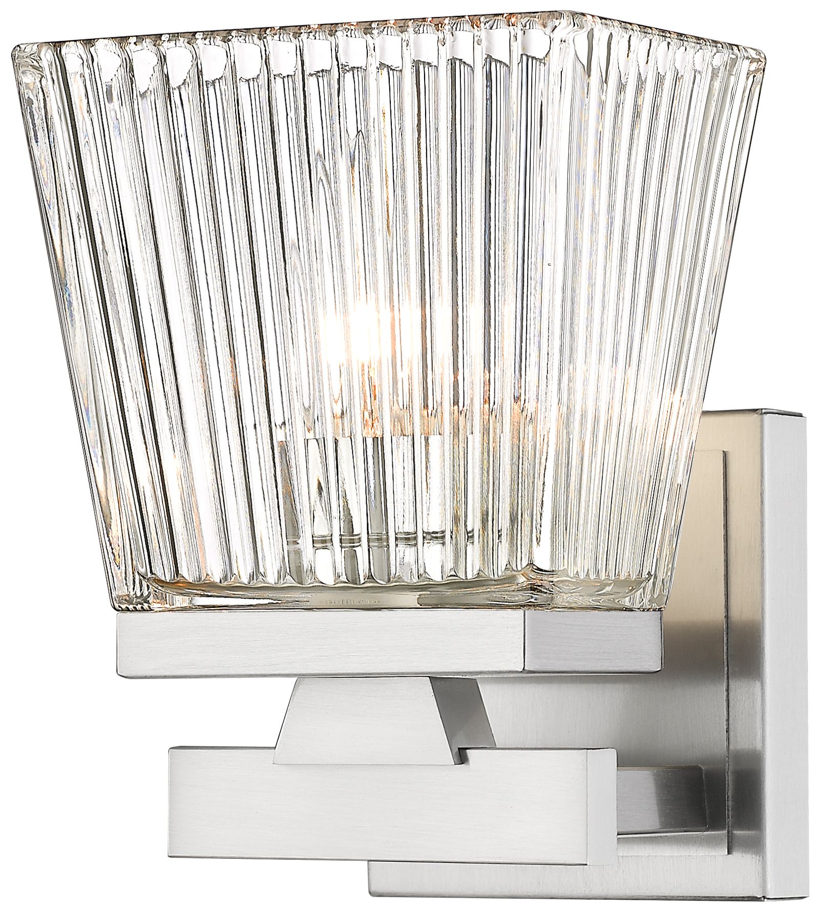 Astor by Z-Lite Brushed Nickel 5.75 inch 1 Light Wall Sconce