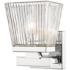 Astor by Z-Lite Chrome 1 Light Wall Sconce