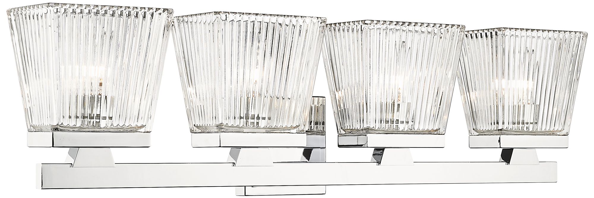 Astor by Z-Lite Chrome 29 inch 4 Light Vanity