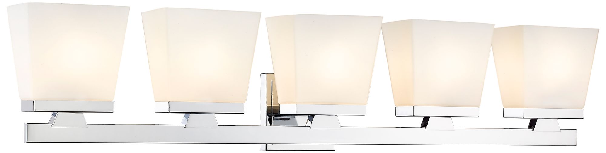 Astor by Z-Lite Chrome 36 inch 5 Light Vanity