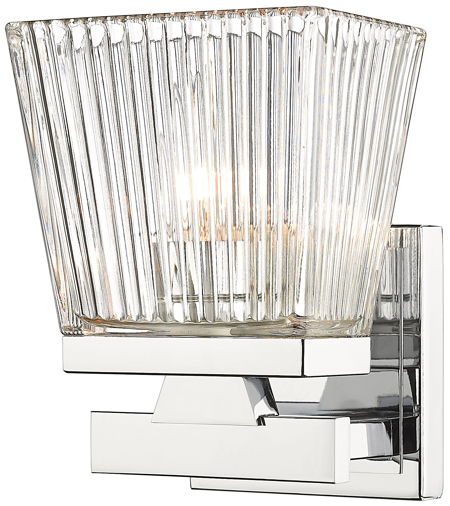Astor by Z-Lite Chrome 5.75 inch 1 Light Wall Sconce