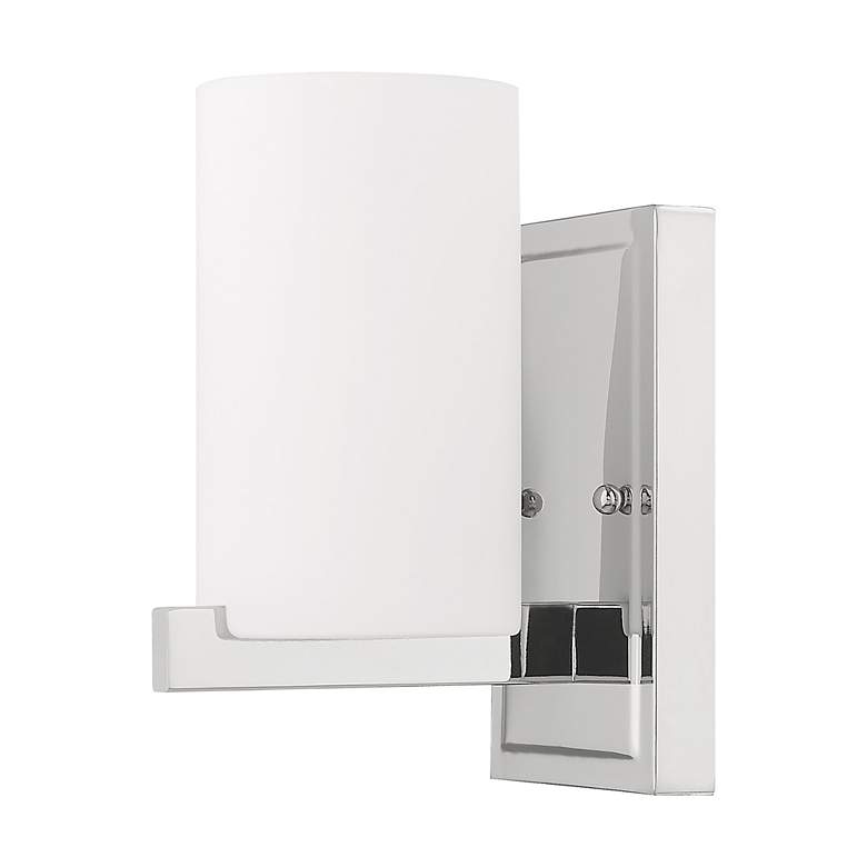 Image 2 Astoria 1 Light Polished Chrome Wall Sconce more views