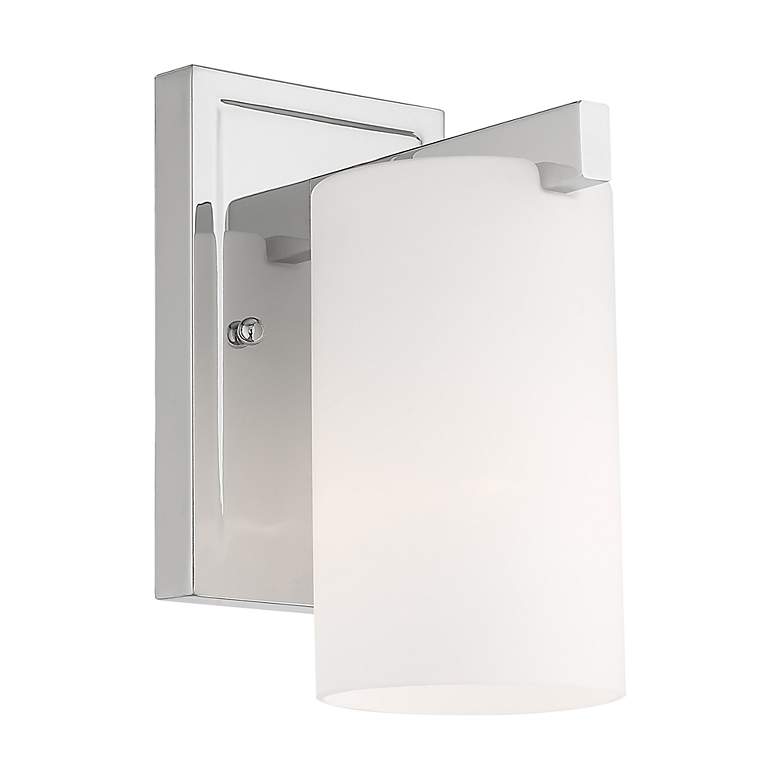 Image 6 Astoria 1 Light Polished Chrome Wall Sconce more views