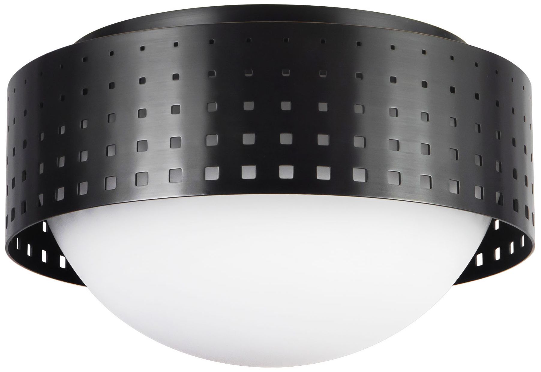 Image 4 Astoria 10-in Urban Bronze Flush Mount more views