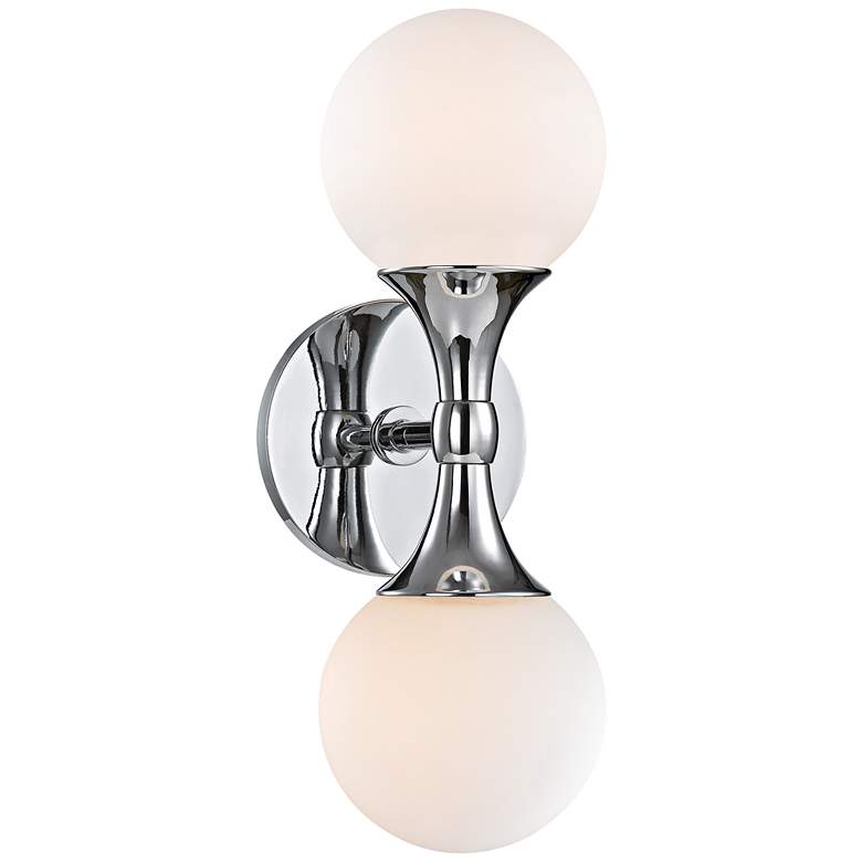 Astoria 13 1/2&quot; High Polished Chrome LED Wall Sconce